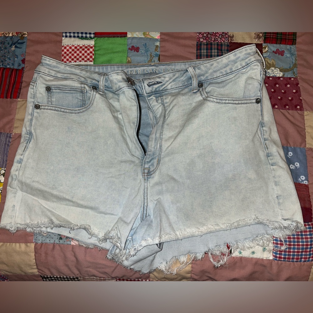 American Eagle Outfitters Light Wash Jean Shorts